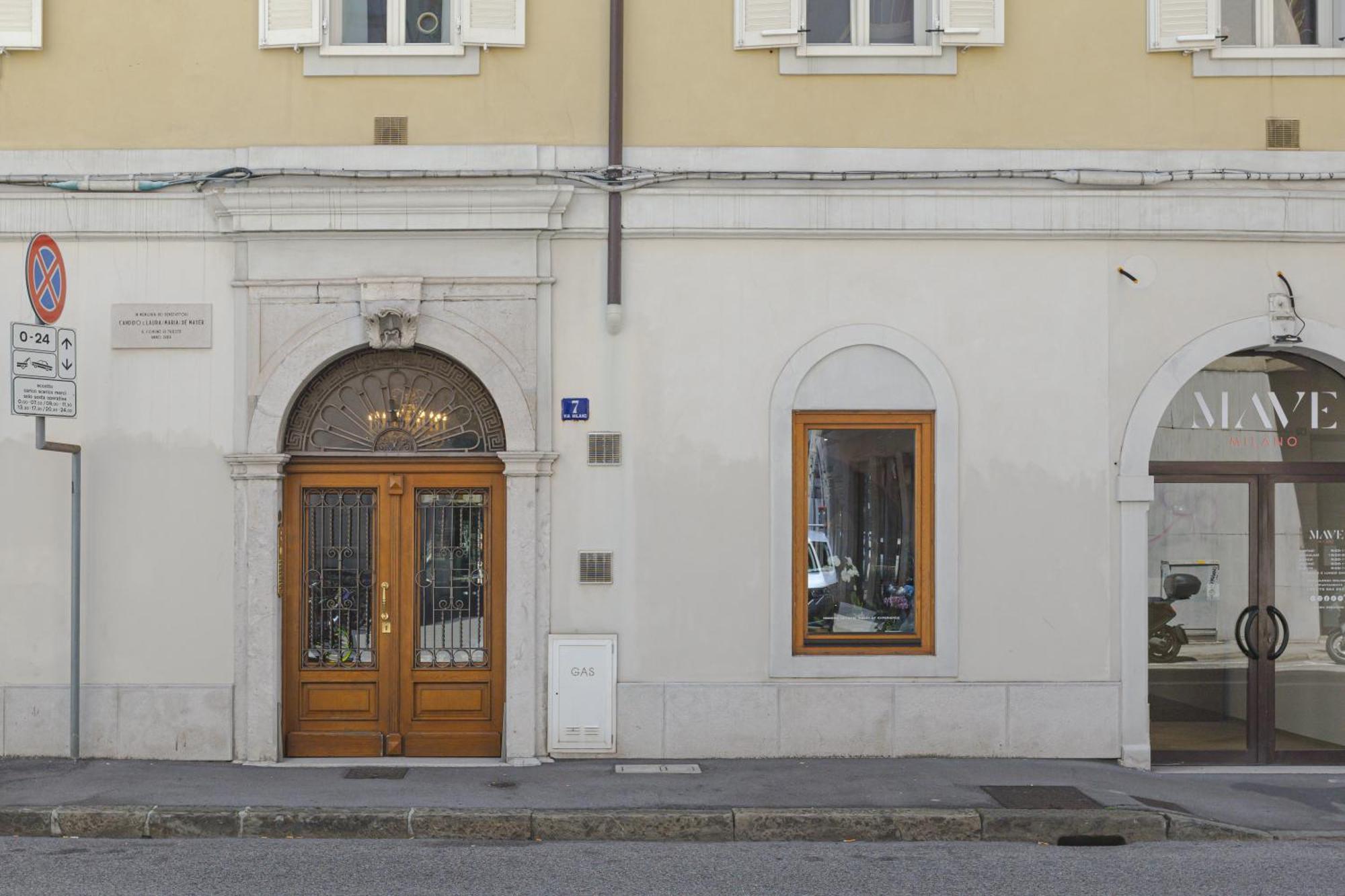Apartmán Via Milano Terst Exteriér fotografie